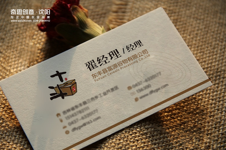 十斗大米袋包裝設計，十斗標志設計，十斗網(wǎng)站設計，沈陽(yáng)奇思創(chuàng  )意策劃