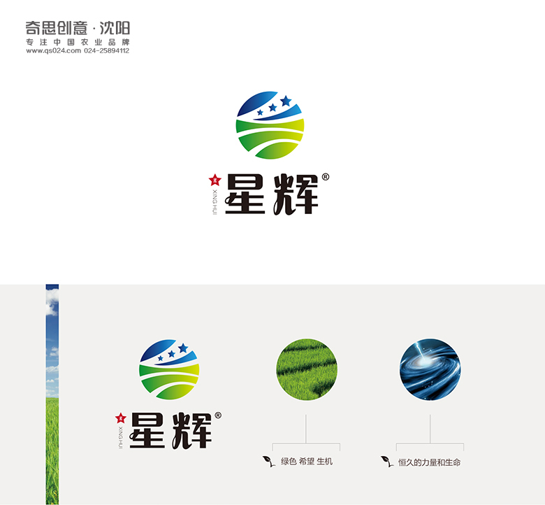 專(zhuān)業(yè)大米包裝設計，大米品牌畫(huà)冊手冊，專(zhuān)業(yè)糧油品牌網(wǎng)站設計制作，沈陽(yáng)奇思創(chuàng  )意