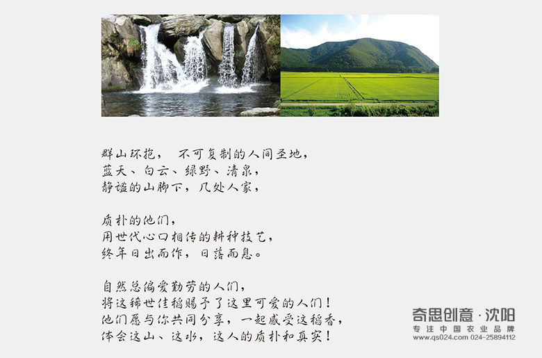 米業(yè)畫(huà)冊設計，農業(yè)折頁(yè)設計，沈陽(yáng)奇思創(chuàng  )意