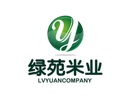 綠苑米業(yè)標識設計