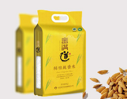 金滿(mǎn)道方正大米包裝設計